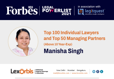 Forbes Legal Powerlist with Legitquest 2021