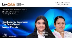 Combating AI deepfakes: The face of fraud has no IP rights