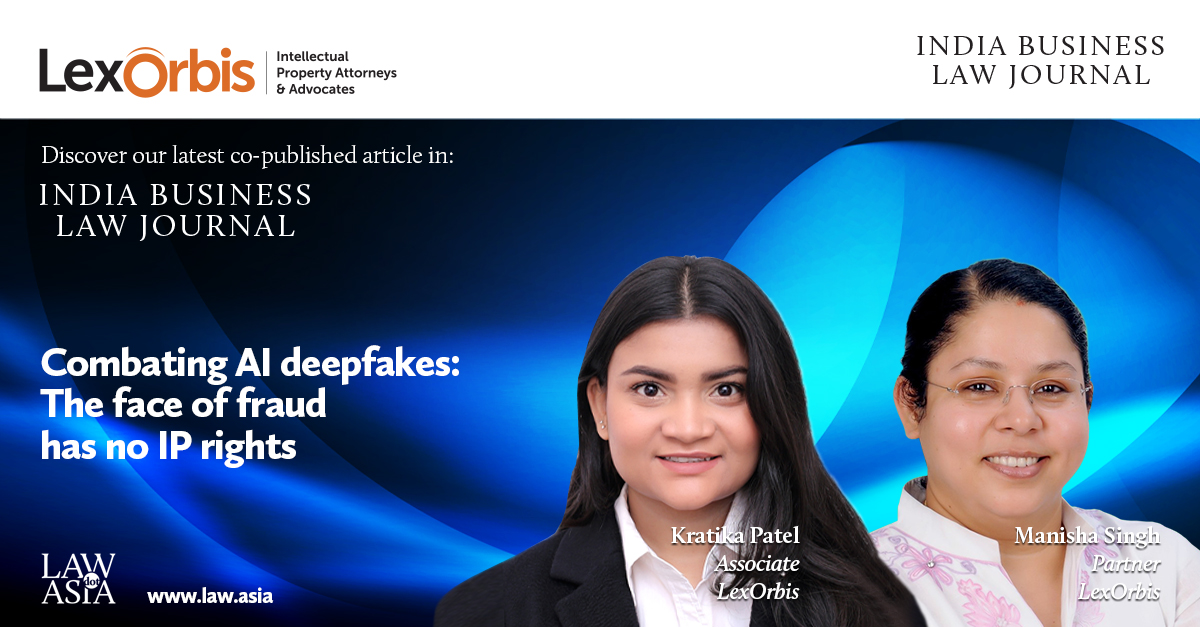 Combating AI deepfakes: The face of fraud has no IP rights