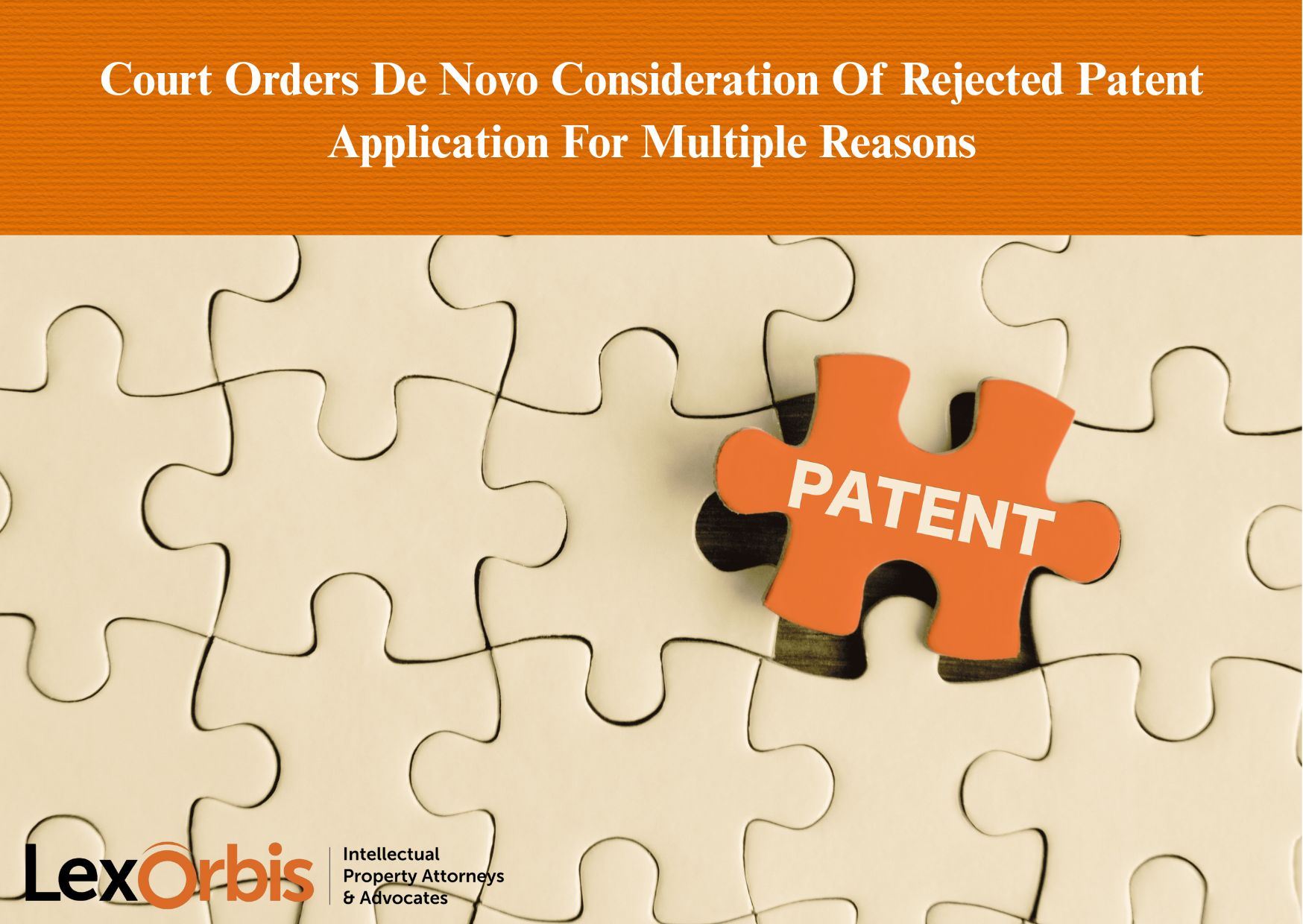 Court Orders De Novo Consideration Of Rejected Patent Application For Multiple Reasons