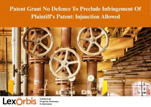 Patent Grant No Defence to Preclude Infringement of Plaintiff’s Patent: Injunction Allowed